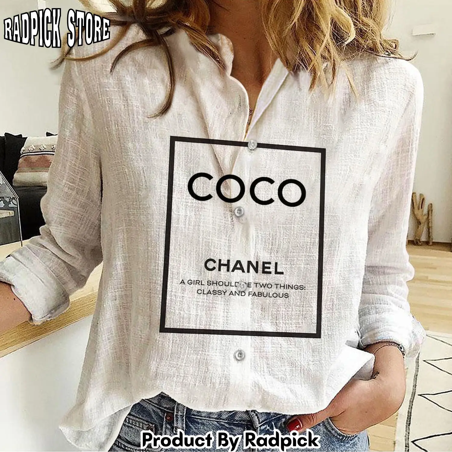 Radpick premium chanel elegant shirt rp662417